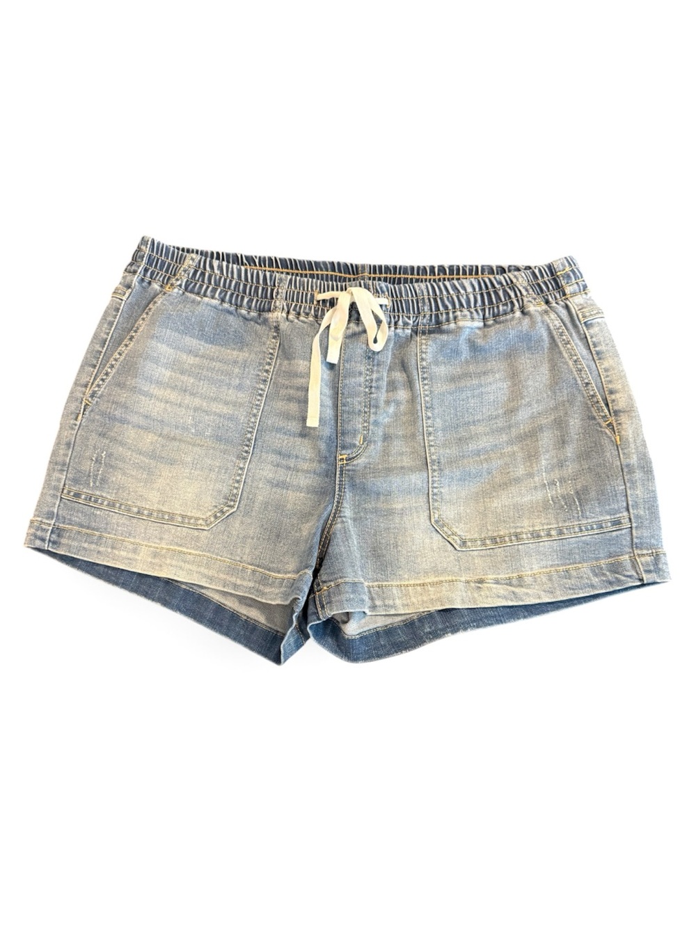 INC Light Blue Denim Drawstring Women’s Shorts